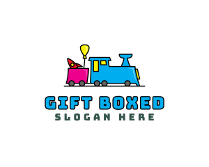 Toy Train Daycare logo design