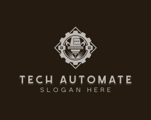 Mechanical Laser Machinery logo design