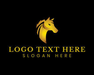 Pony - Premium Horse Stallion logo design