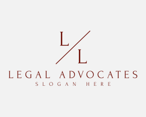 Professional Legal Advice Firm logo design