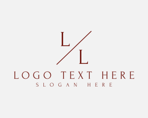 Law Firm - Professional Legal Advice Firm logo design