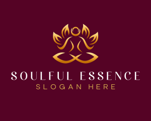 Spiritual - Spiritual Lotus Yoga logo design
