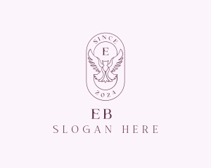 Elegant Bird Crest Logo