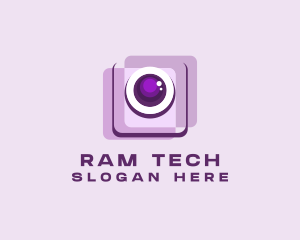 Photography Camera App logo design