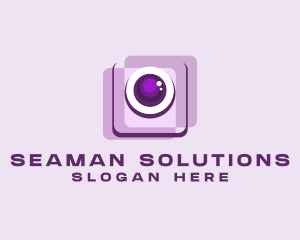 Photography Camera App logo design