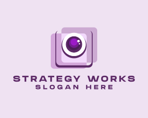 Photography Camera App logo design