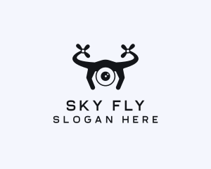 Drone Aerial Photographer logo design