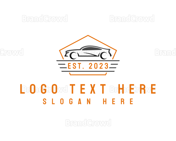 Fast Car Auto Detailing Logo