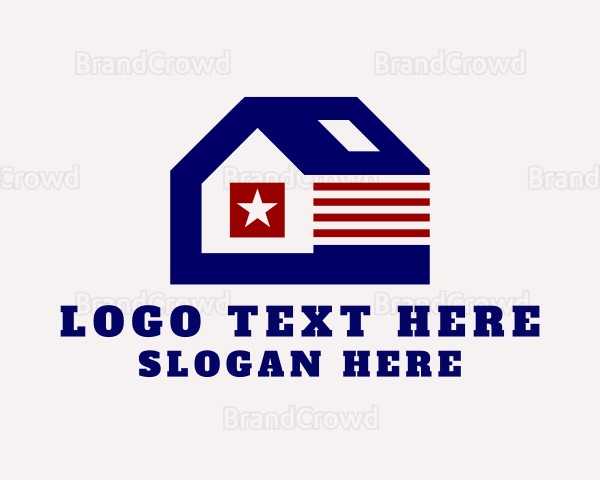 Patriotic Star House Logo