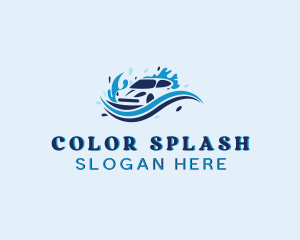 Water Splash Car Wash logo design