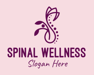 Wellness Spine Therapy logo design