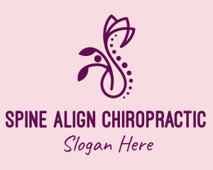 Wellness Spine Therapy logo design