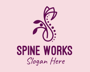 Wellness Spine Therapy logo design