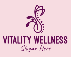 Wellness Spine Therapy logo design