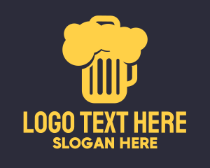 Blind - Beer Mug Pub logo design