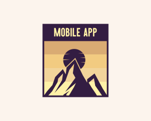 Outdoor Mountain Adventure Logo