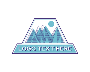 Travel Outdoor Mountain Logo