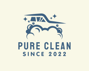 Bubbles Clean Auto Wash logo design