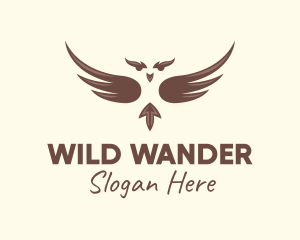 Wild Owl Bird logo design