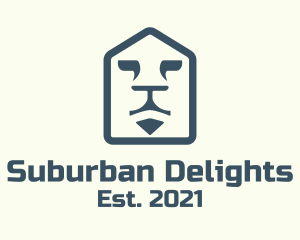 Suburban - Lion Housing Property logo design