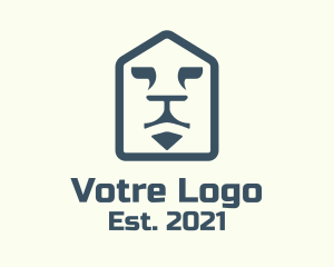 Lion Housing Property logo design