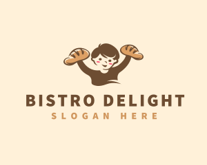 Pastry Bread Bakery logo design