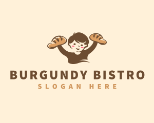 Pastry Bread Bakery logo design