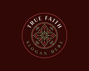 Belief - Church Holy Cross logo design