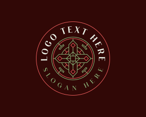 Pray - Church Holy Cross logo design
