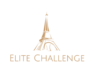 Brown Eiffel Tower Logo