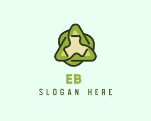 Environment - Green Leaf Recycling logo design