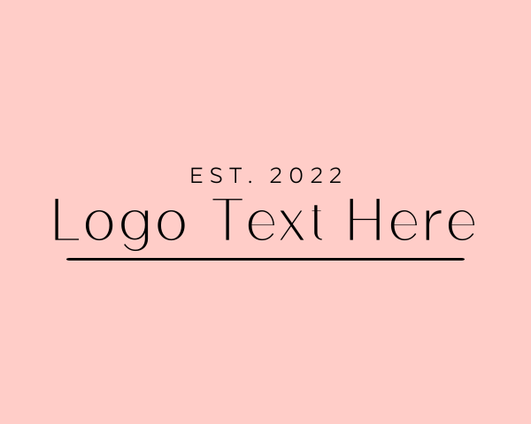 Styling - Minimalist Feminine Fashion logo design