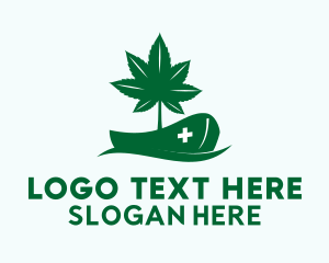 Medical Cannabis Boat  Logo