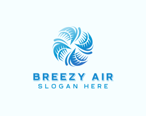 Air Conditioning HVAC Propeller  logo design