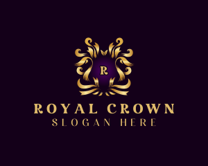 Luxury Monarch Ornament logo design