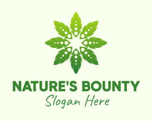 Natural Herb Lantern logo design