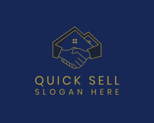 Sell - Housing Real Estate Deal logo design