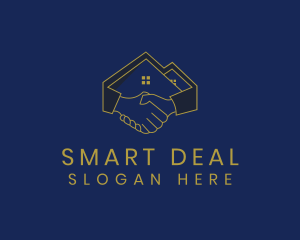 Housing Real Estate Deal logo design