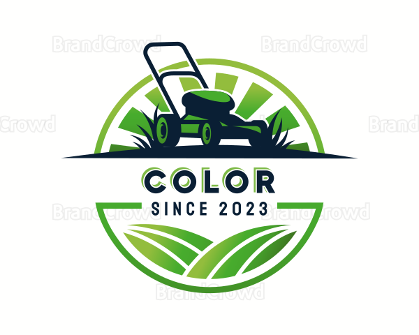 Lawn Mower Trimmer Logo