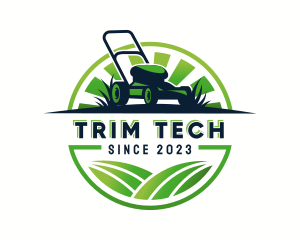 Trimmer - Lawn Mower Trimmer logo design