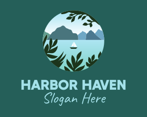 Harbor - Travel Boat Lake logo design