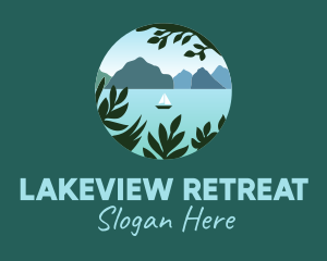 Lake - Travel Boat Lake logo design