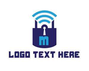 Online - Online Safe logo design