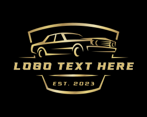 Deluxe - Car Dealership Detailing logo design