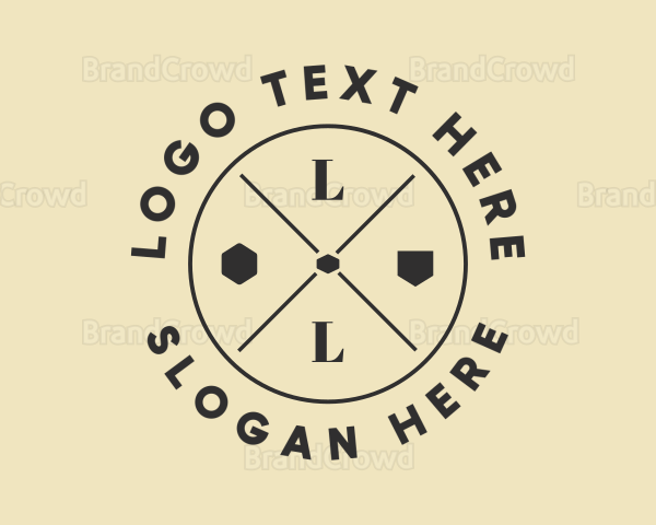 Hipster Boutique Bar Logo