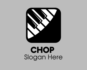 Mobile - Piano Music Mobile App logo design