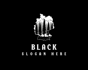 Black Forest Germany logo design