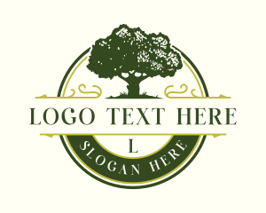 Heritage - Organic Tree Heritage logo design