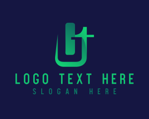 Letter Id - Generic Startup Company Letter GT logo design