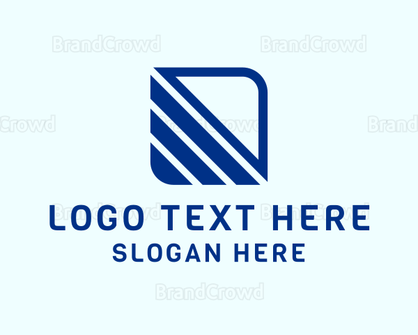 Modern Business Stripes Logo